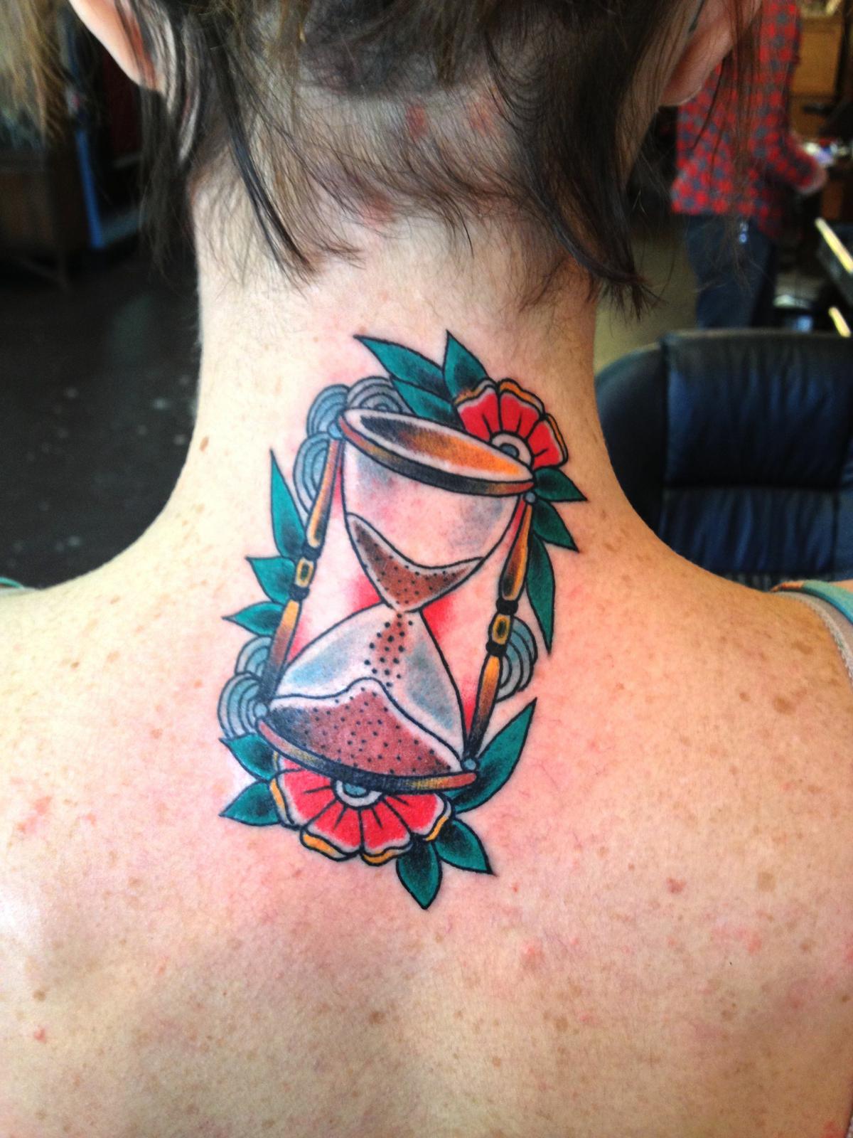 Hourglass Tattoos Designs, Ideas and Meaning | Tattoos For You