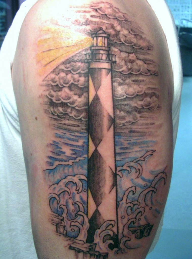 Lighthouse Tattoos Designs, Ideas and Meaning | Tattoos For You