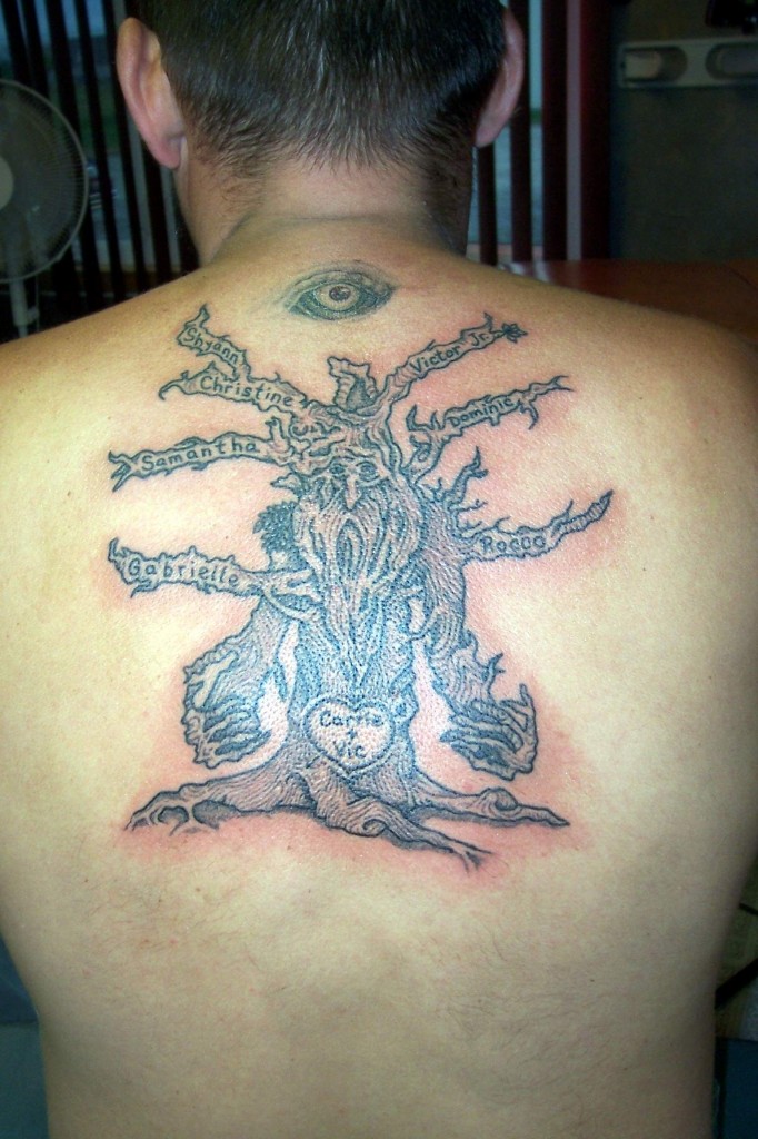 Pictures of Family Tree Tattoos