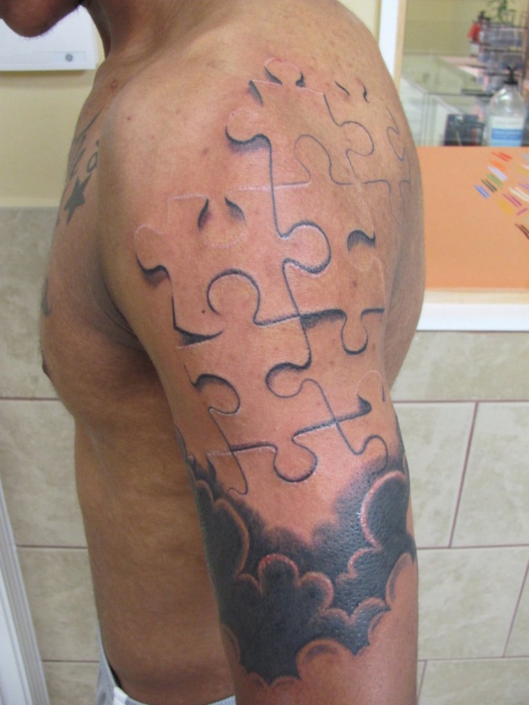 Puzzle Piece Tattoos Designs Ideas and Meaning Tattoos For You