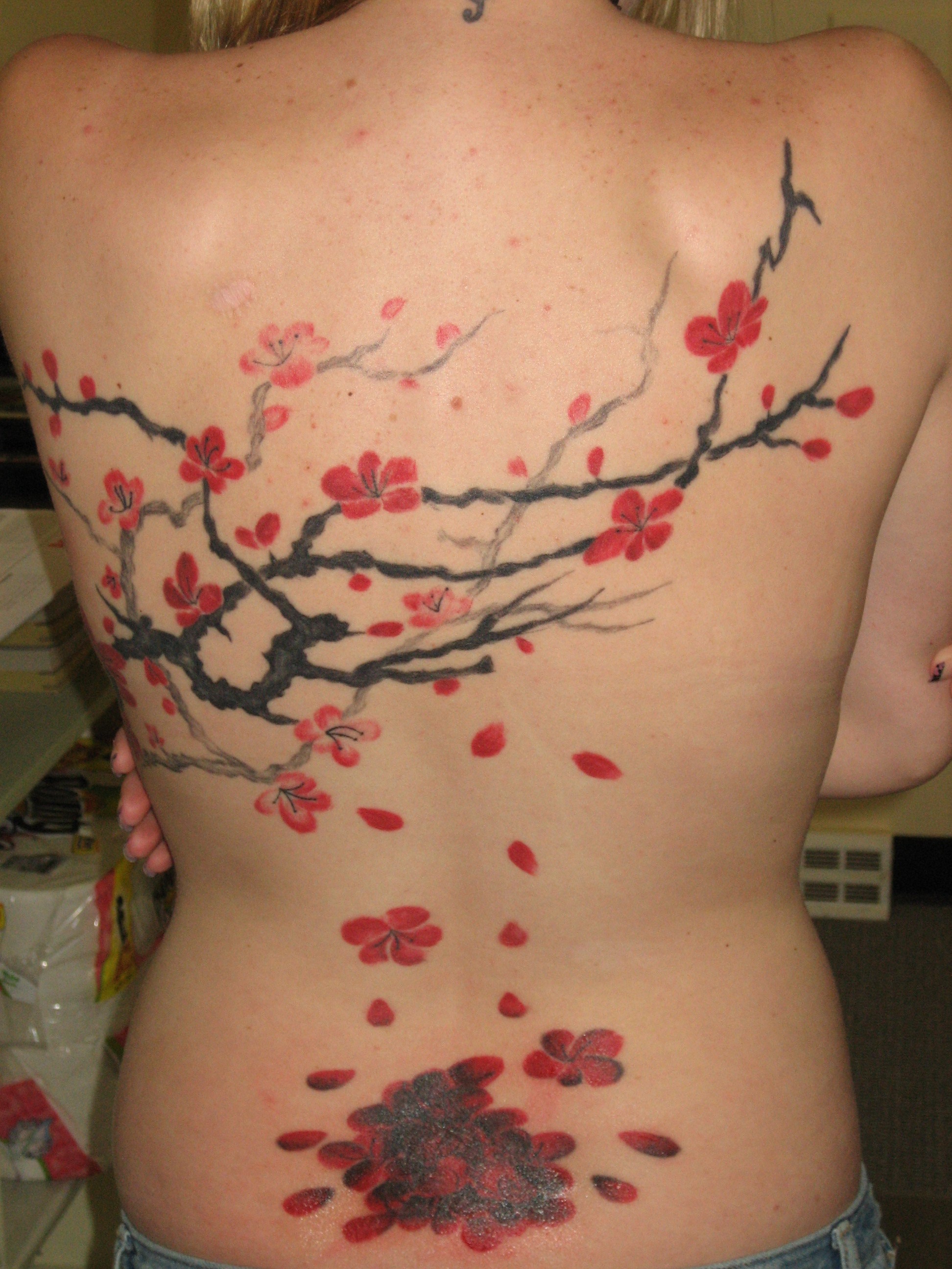 Cherry Blossom Tattoos Designs, Ideas and Meaning | Tattoos For You