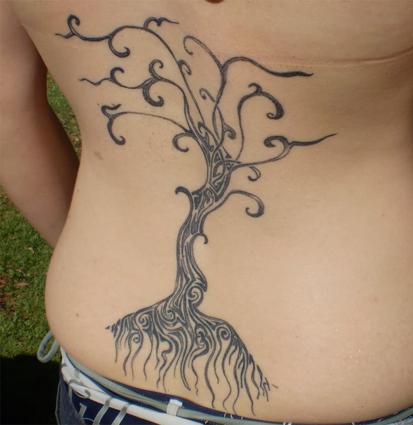 Tribal Family Tree Tattoos