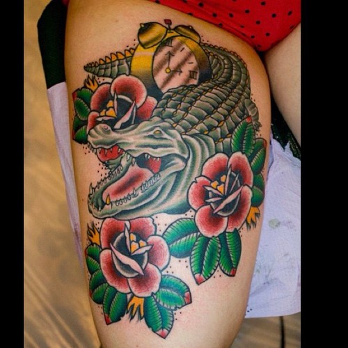 Alligator Tattoos Designs, Ideas and Meaning  Tattoos For You