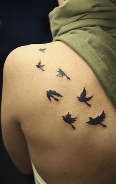 Flying Bird Tattoos Designs, Ideas and Meaning | Tattoos For You