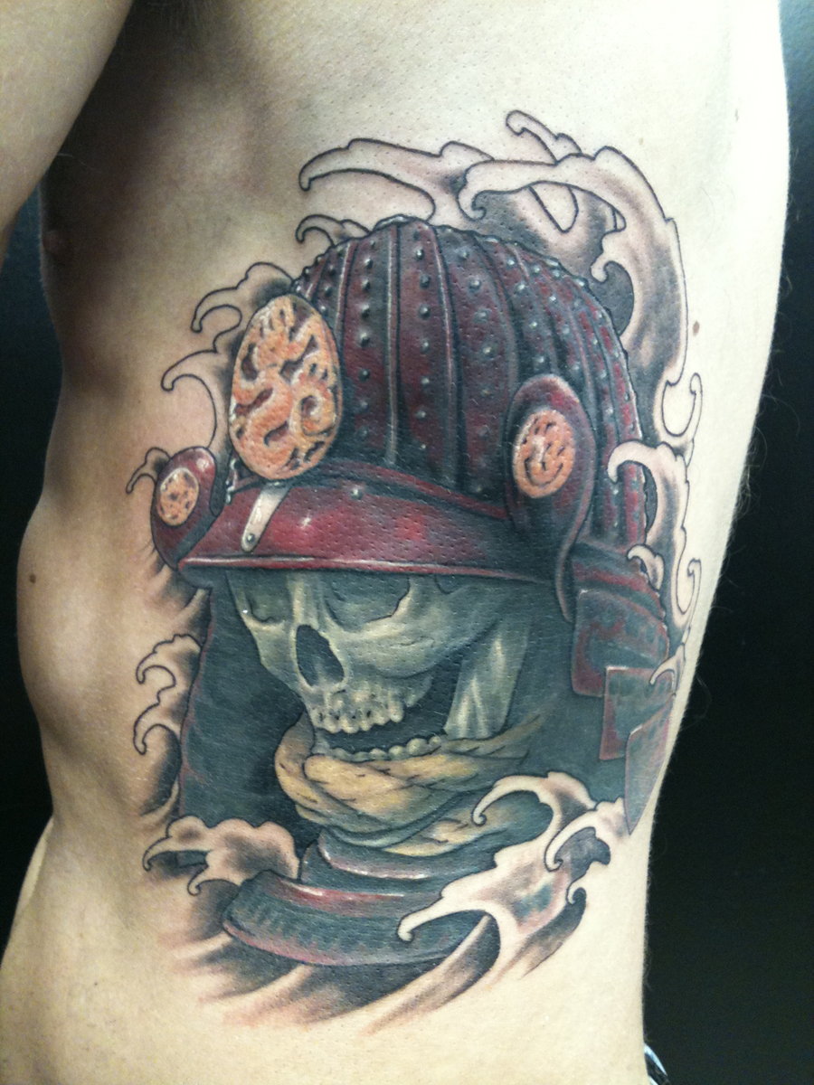 Samurai Mask Tattoos Designs Ideas And Meaning Tattoos For You
