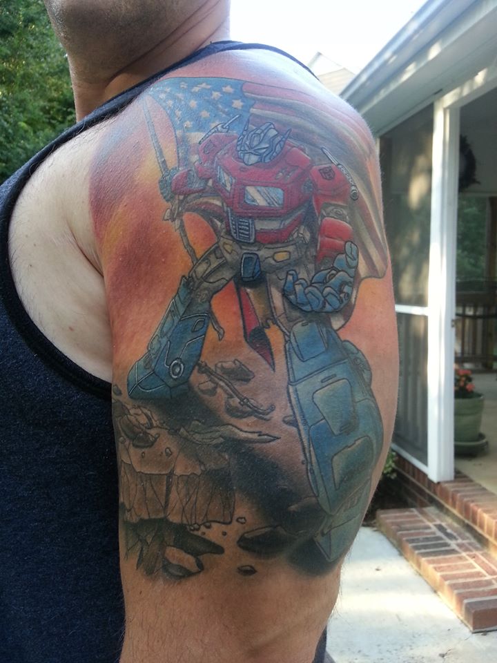 Transformers Tattoos Designs, Ideas and Meaning | Tattoos For You