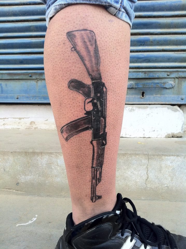 AK 47 tattoos Designs, Ideas and Meaning | Tattoos For You
