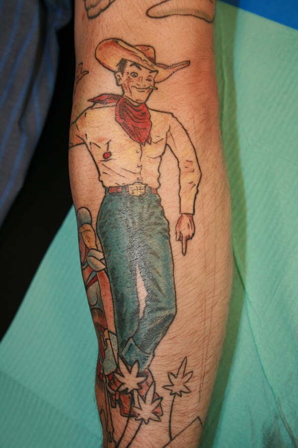 Cowboy Tattoos Designs, Ideas and Meaning | Tattoos For You