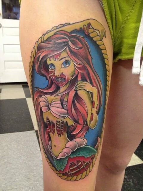 Disney Princess Tattoos Designs, Ideas and Meaning | Tattoos For You