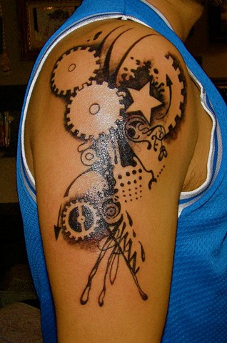 Gear Tattoos Designs, Ideas and Meaning | Tattoos For You
