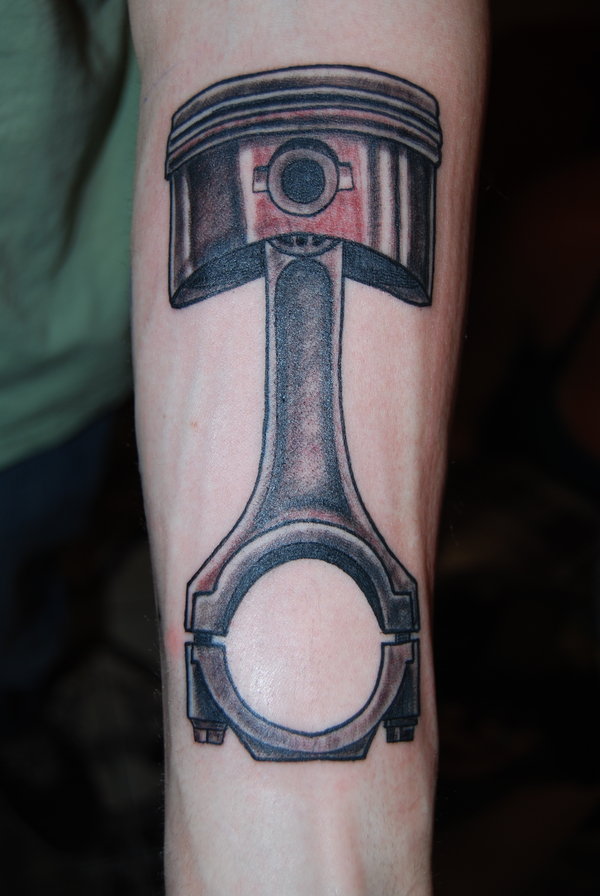 Piston Tattoos Designs, Ideas and Meaning | Tattoos For You