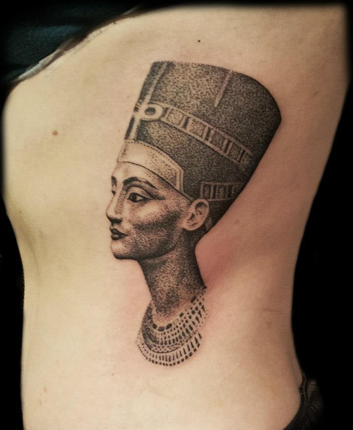 Nefertiti Tattoos Designs, Ideas and Meaning | Tattoos For You