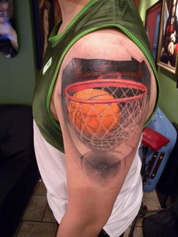 Basketball Tattoos Designs, Ideas and Meaning | Tattoos For You