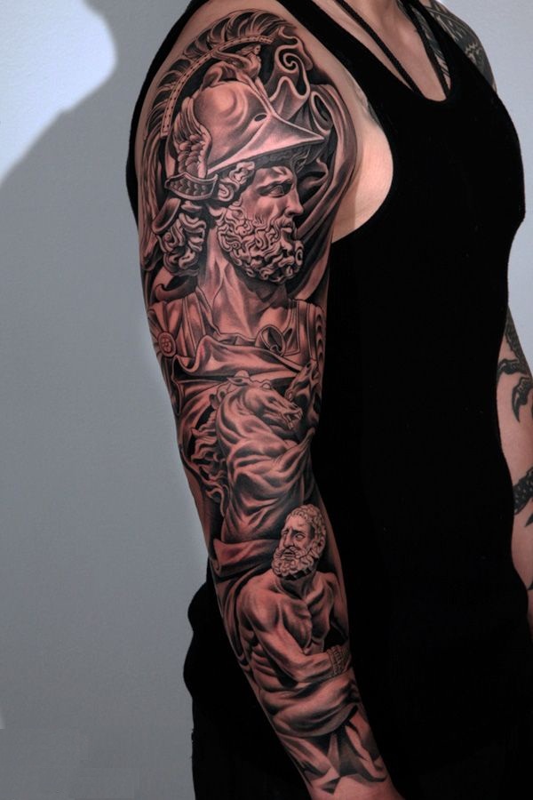 Greek Mythology Tattoo Sleeves | www.imgkid.com - The ...