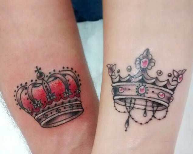 Queen Crown Tattoos Designs, Ideas and Meaning | Tattoos For You