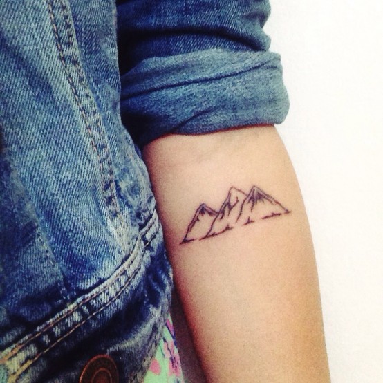 Mountain Tattoos Designs, Ideas and Meaning | Tattoos For You