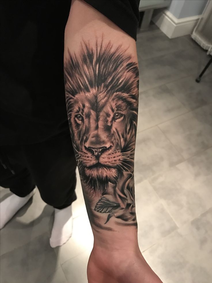 Lion Sleeve Tattoo Designs, Ideas and Meaning | Tattoos ...