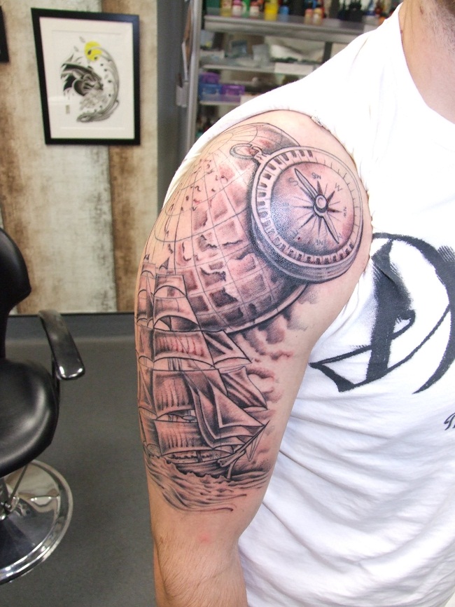 Nautical Half Sleeve Tattoos Designs Ideas And Meaning Tattoos For You