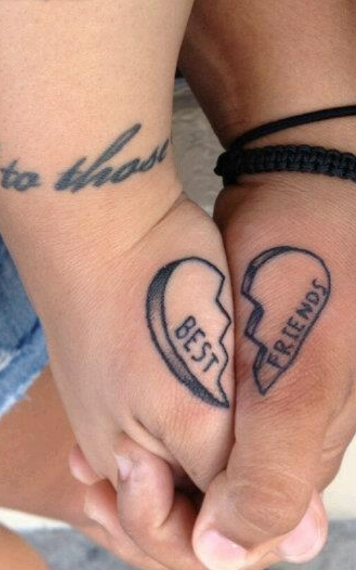 Best Friend Matching Tattoos Designs, Ideas and Meaning | Tattoos For You