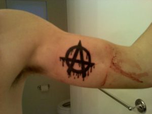 Anarchy Tattoo Designs, Ideas and Meaning | Tattoos For You