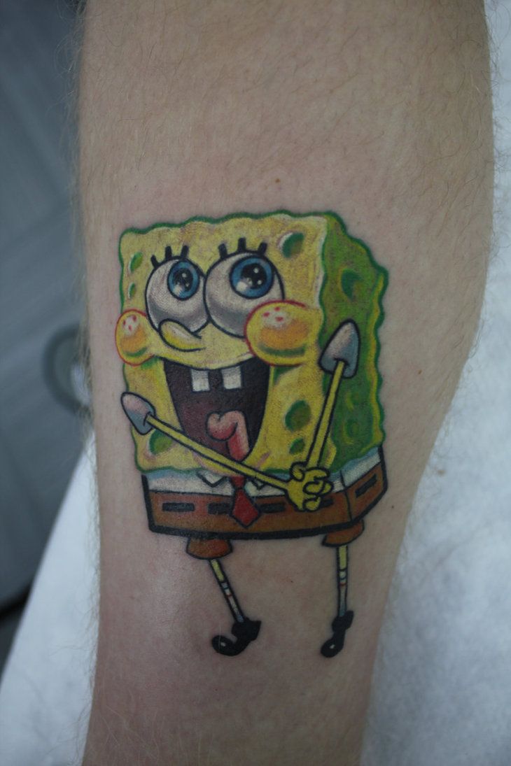 Spongebob Tattoos Designs, Ideas and Meaning | Tattoos For You