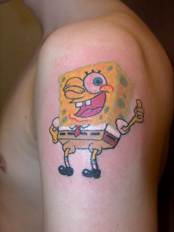 Spongebob Tattoos Designs, Ideas and Meaning | Tattoos For You