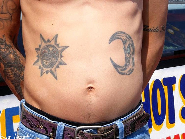 Simple Stomach Tattoo Designs - wide 8