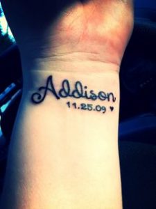 Birthdate Tattoos Designs, Ideas and Meaning | Tattoos For You
