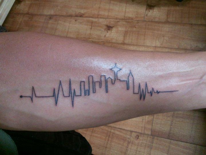 Skyline Tattoo Designs, Ideas and Meaning | Tattoos For You