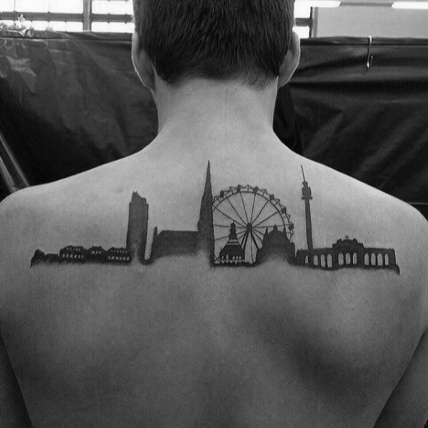 Skyline Tattoo Designs, Ideas and Meaning | Tattoos For You