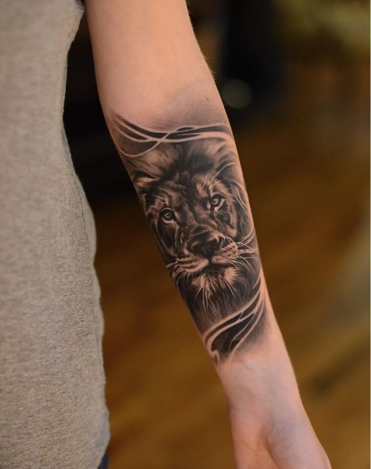 Lion Forearm Tattoos Designs, Ideas and Meaning | Tattoos For You