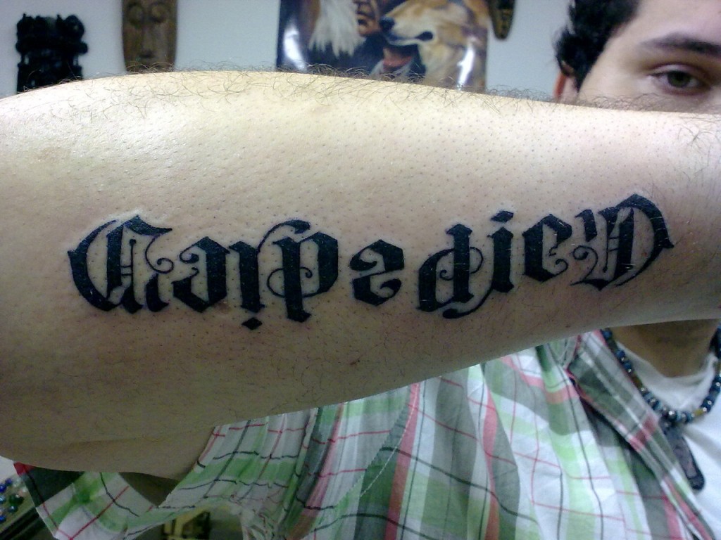 Ambigram Tattoos Designs, Ideas and Meaning - Tattoos For You