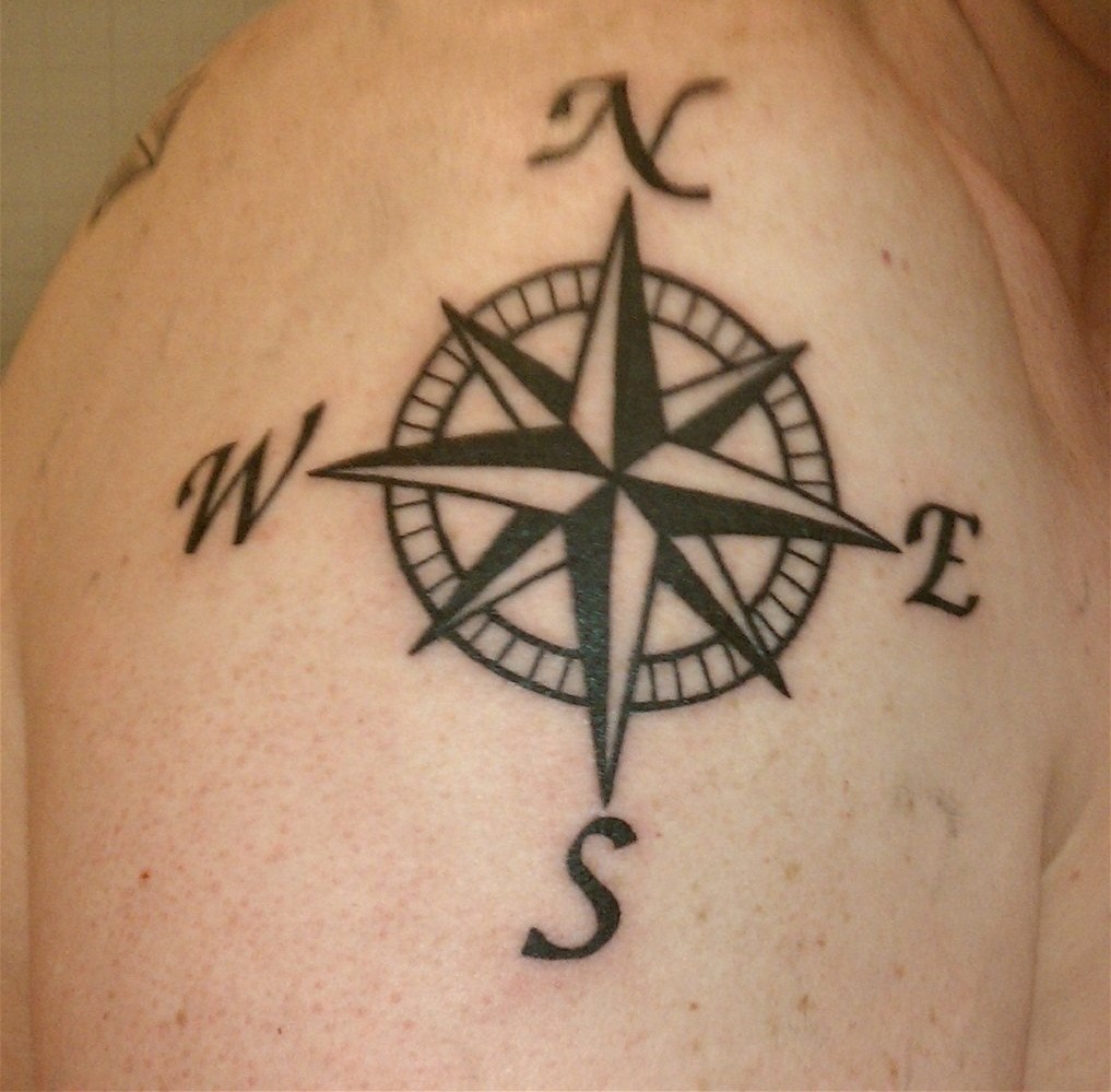 Compass Tattoos Desi