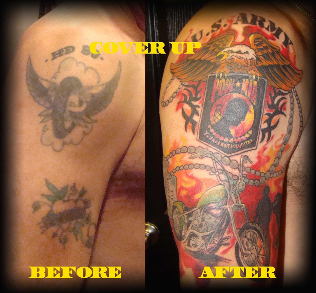 Cover Up Tattoos Designs, Ideas and Meaning - Tattoos For You