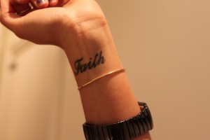 Faith Tattoos For Women