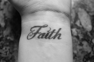 Faith Wrist Tattoos