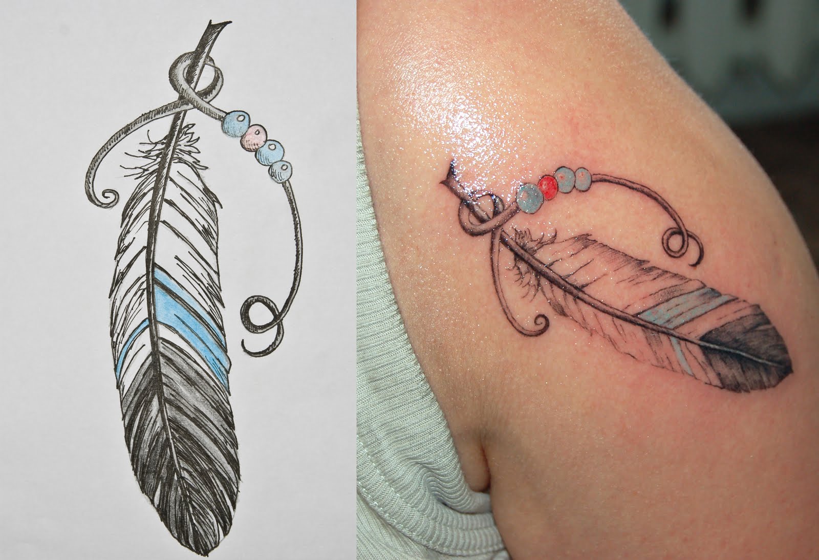 Feather Tattoos Designs Ideas And Meaning Tattoos For You