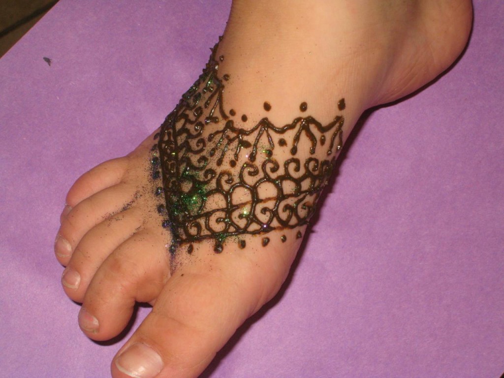 Henna Tattoo Designs For Feet