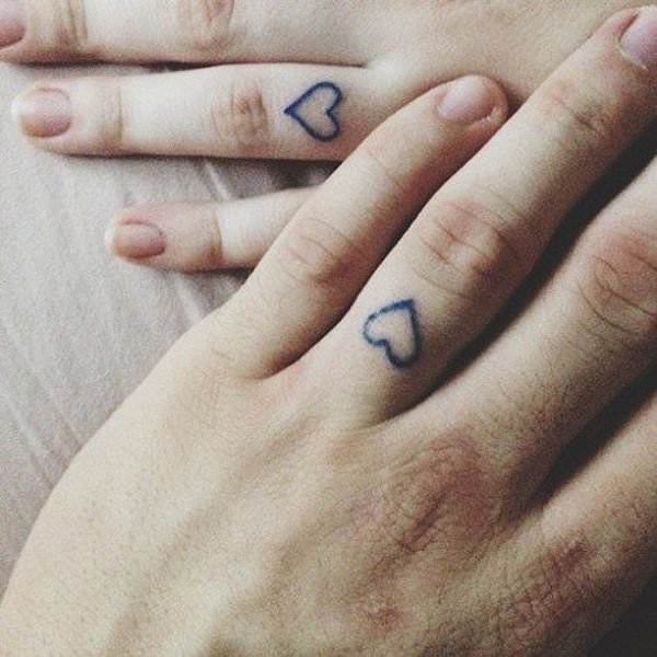 Love Finger Tattoo Designs 3