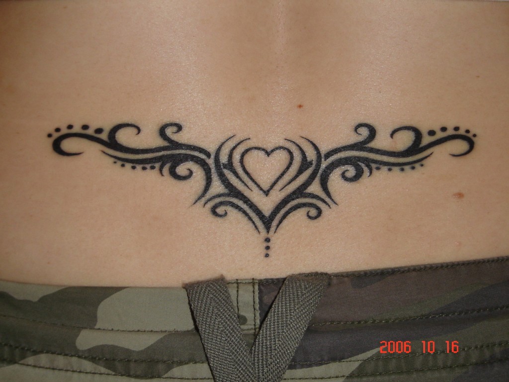 Lower Back Tribal Tattoos