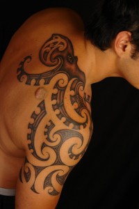 Maori Shoulder Tattoos