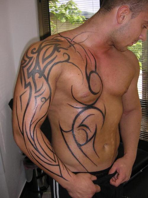Shoulder Tribal Tattoos