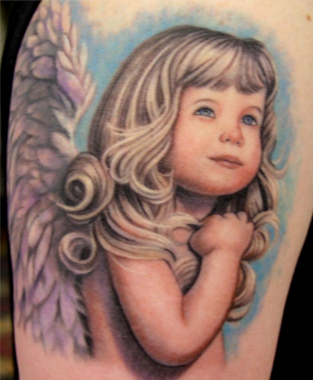  Angel Tattoos Designs, Ideas and Meaning - Tattoos For You