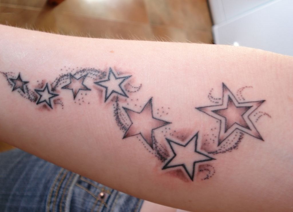Small Sea Star Tattoos - wide 2