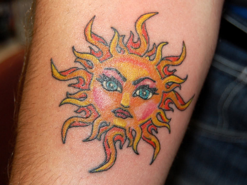 Sun Tattoos Designs, Ideas and Meaning | Tattoos For You