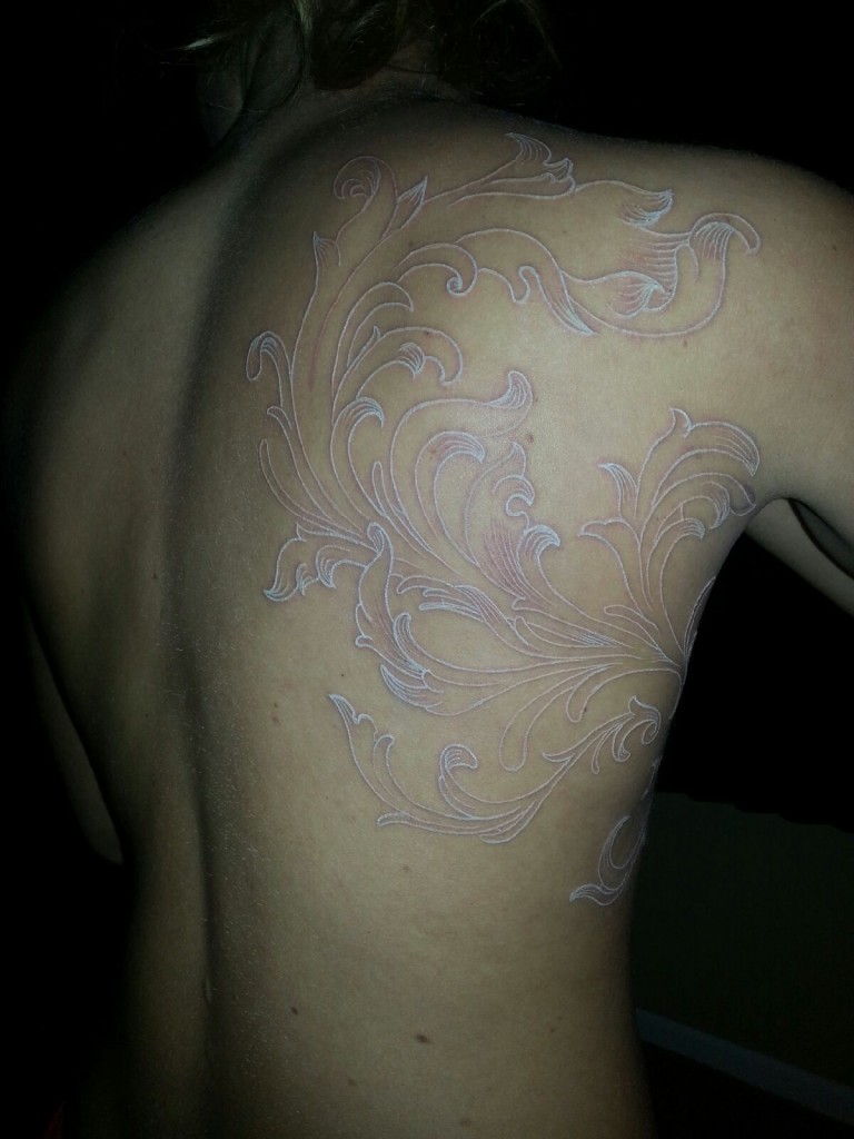 Tattoo With White Ink