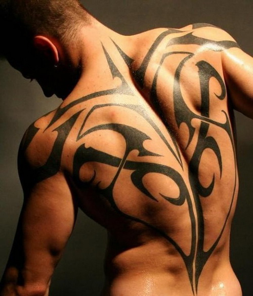Tribal Back Tattoos
