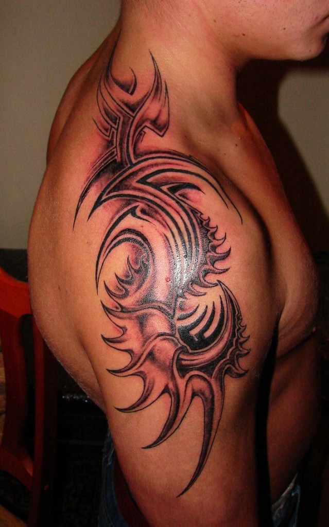 Tribal Tattoos For Men on Arm