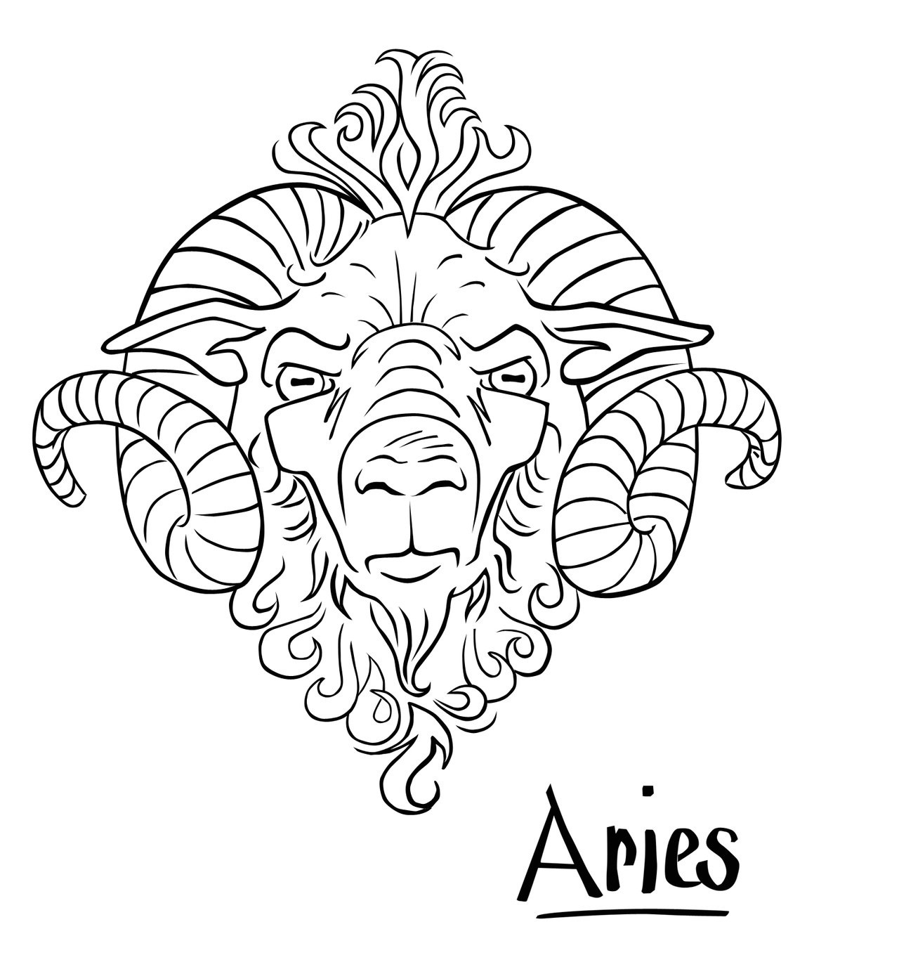 Aries Tattoos Designs, Ideas and Meaning | Tattoos For You