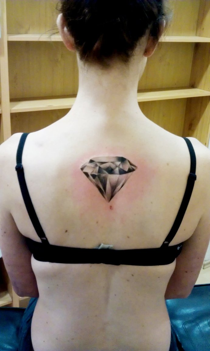 Diamond Tattoos Designs, Ideas and Meaning | Tattoos For You